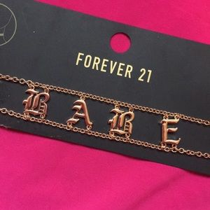 ‘RARE’ gold choker